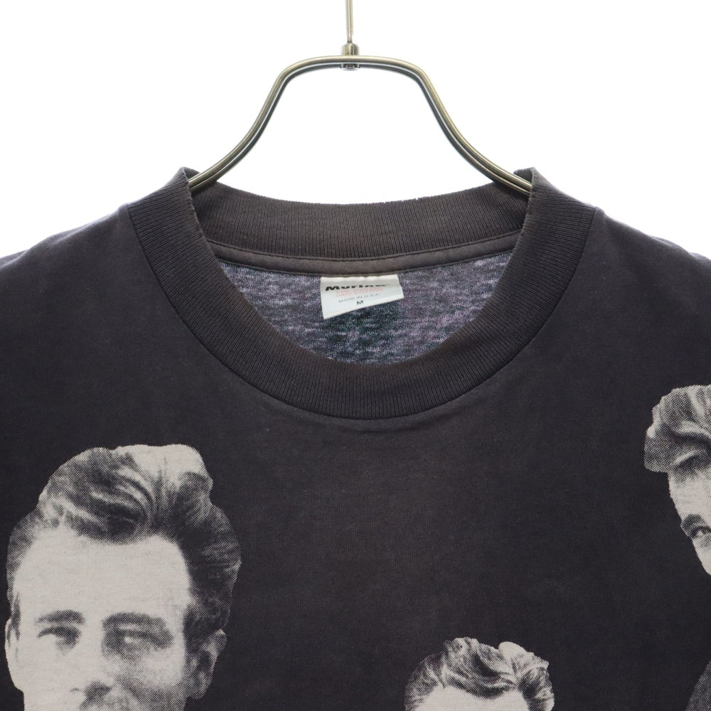 VINTAGE(ヴィンテージ) 90 00s James Dean Movie TEE ジェームズ ディーン ムービー 両面プリント半袖Tシャツ カットソー ブラック