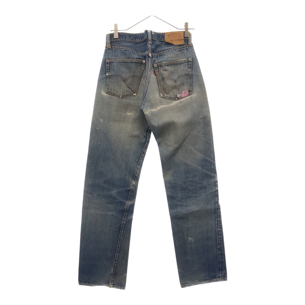 Levi's(リーバイス) 60-70s VINTAGE 501 BIG E 後期 トップボタン裏 6 ボタンフライ デニムパンツ インディゴ ヴィンテージ