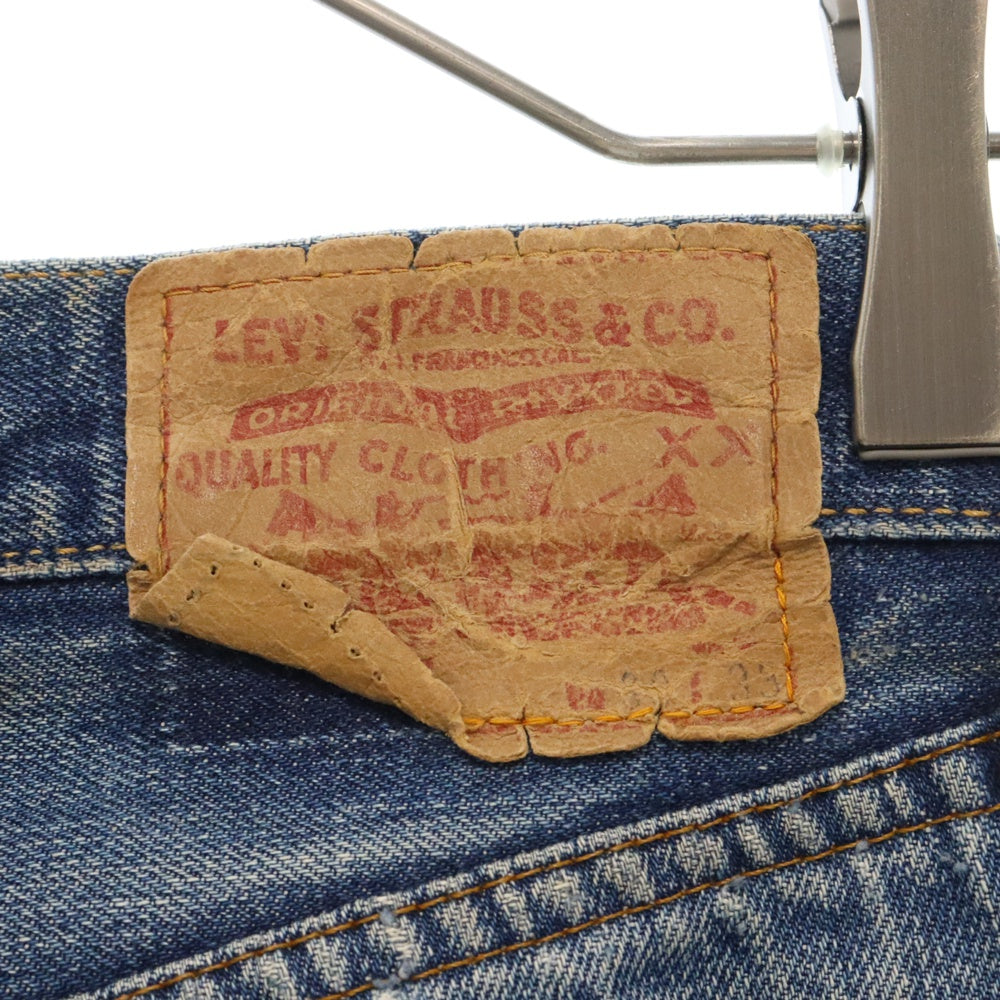Levi's(リーバイス) 60-70s VINTAGE 501 BIG E 後期 トップボタン裏 6 ボタンフライ デニムパンツ インディゴ ヴィンテージ
