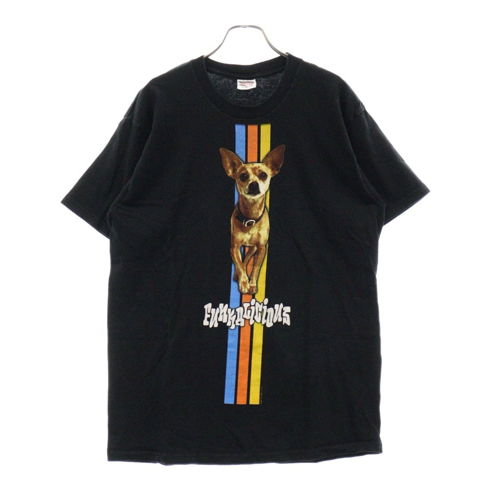 VINTAGE(ヴィンテージ) 00s TACO BELL TEE タコベル フロント半袖Tシャツ カットソー ブラック