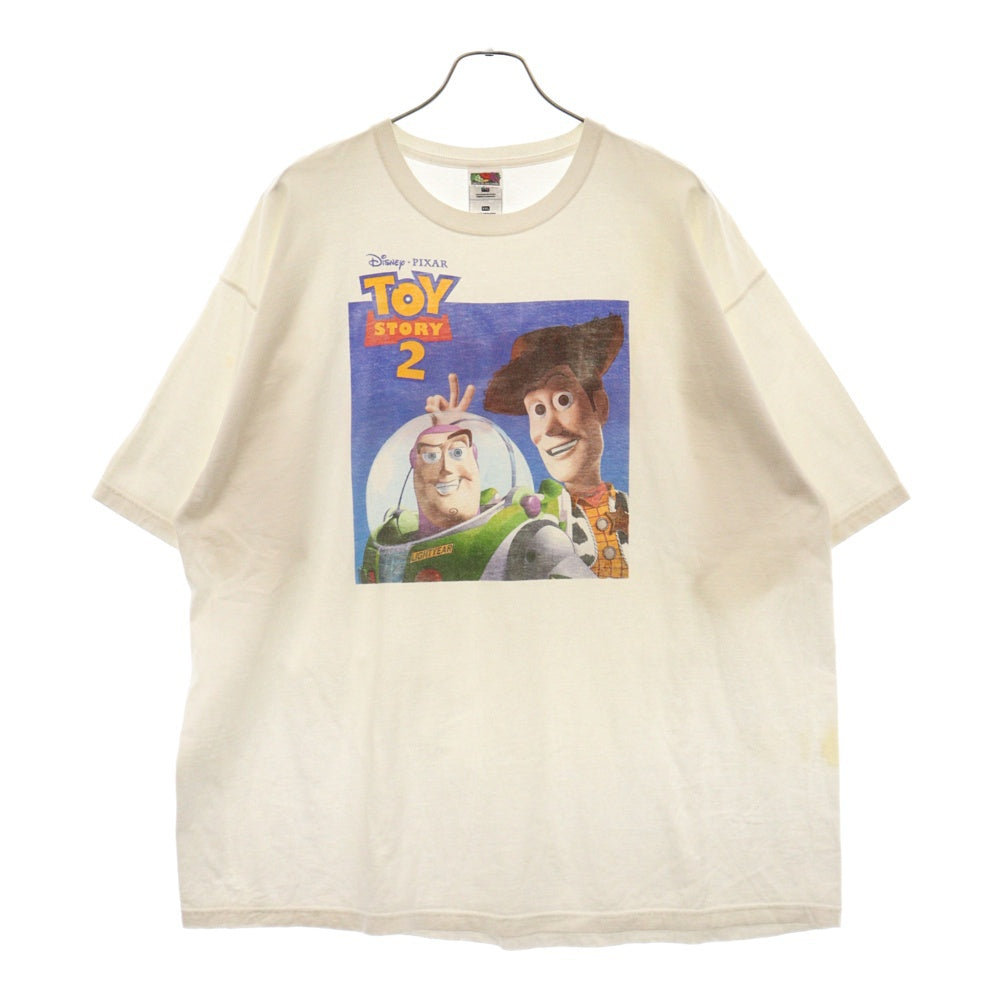 VINTAGE(ヴィンテージ) 00s TOY STORY 2 TEE トイストーリー 2 両面プリント半袖Tシャツ カットソー ホワイト