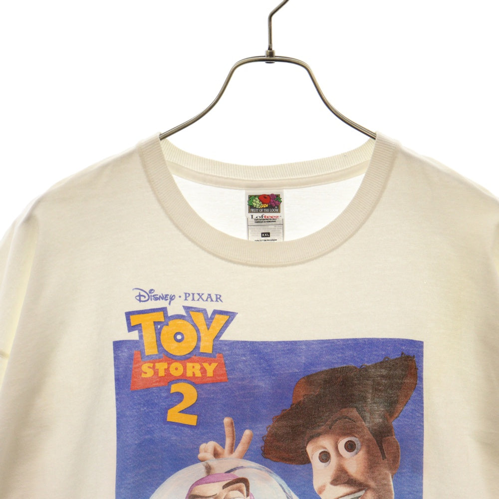 VINTAGE(ヴィンテージ) 00s TOY STORY 2 TEE トイストーリー 2 両面プリント半袖Tシャツ カットソー ホワイト