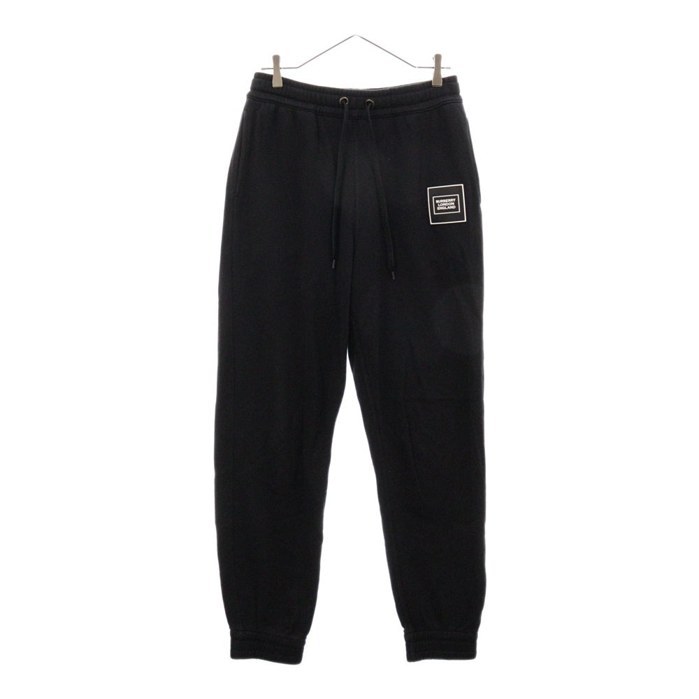 BURBERRY(バーバリー) ENGLAND FRONT LOGO SWEAT PANTS イングランド フロントロゴ スウェットパンツ ブラック