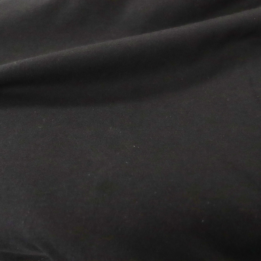 CHROME HEARTS(クロムハーツ) Neck Logo L/S TEE ネックロゴ ホースシュー プリント 長袖Tシャツ カットソー ブラック