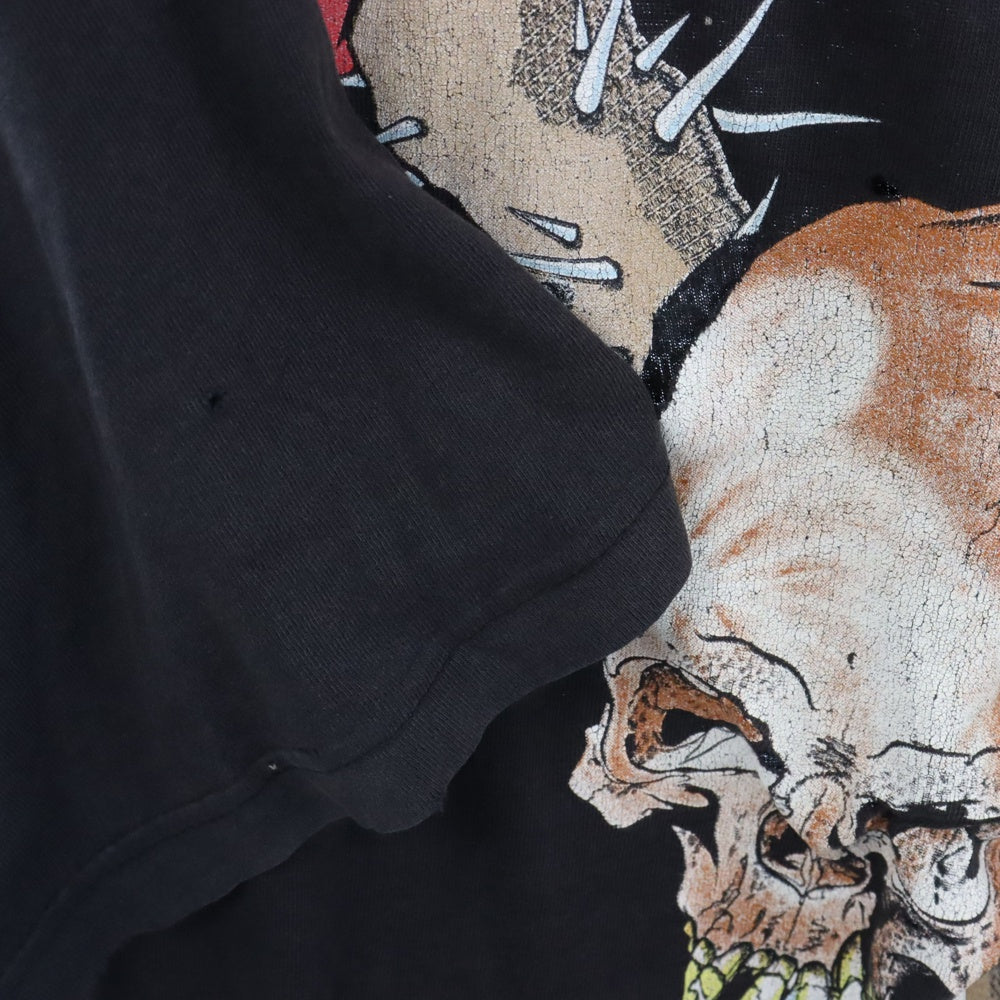 VINTAGE(ヴィンテージ) 00s‐90s VINTAGE METALLICA PUSHEAD King Bee Rock Gallery メタリカ パスヘッド キングビィーロックギャラリー プリント 半袖Tシャツ ブラック