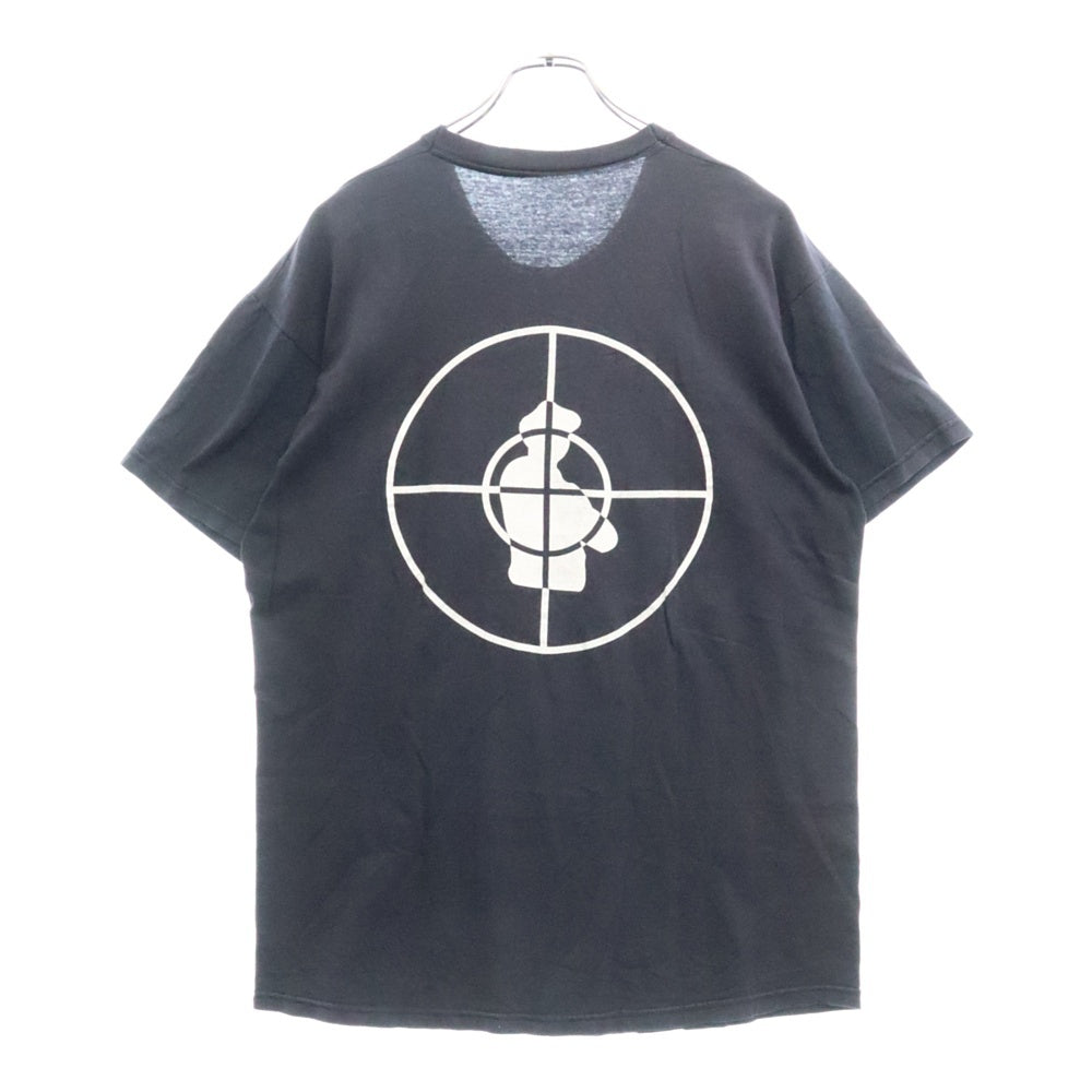 VINTAGE(ヴィンテージ) 00s PUBLIC ENEMY TEE パブリック エネミー 両面プリント Tシャツ 半袖カットソー ネイビー