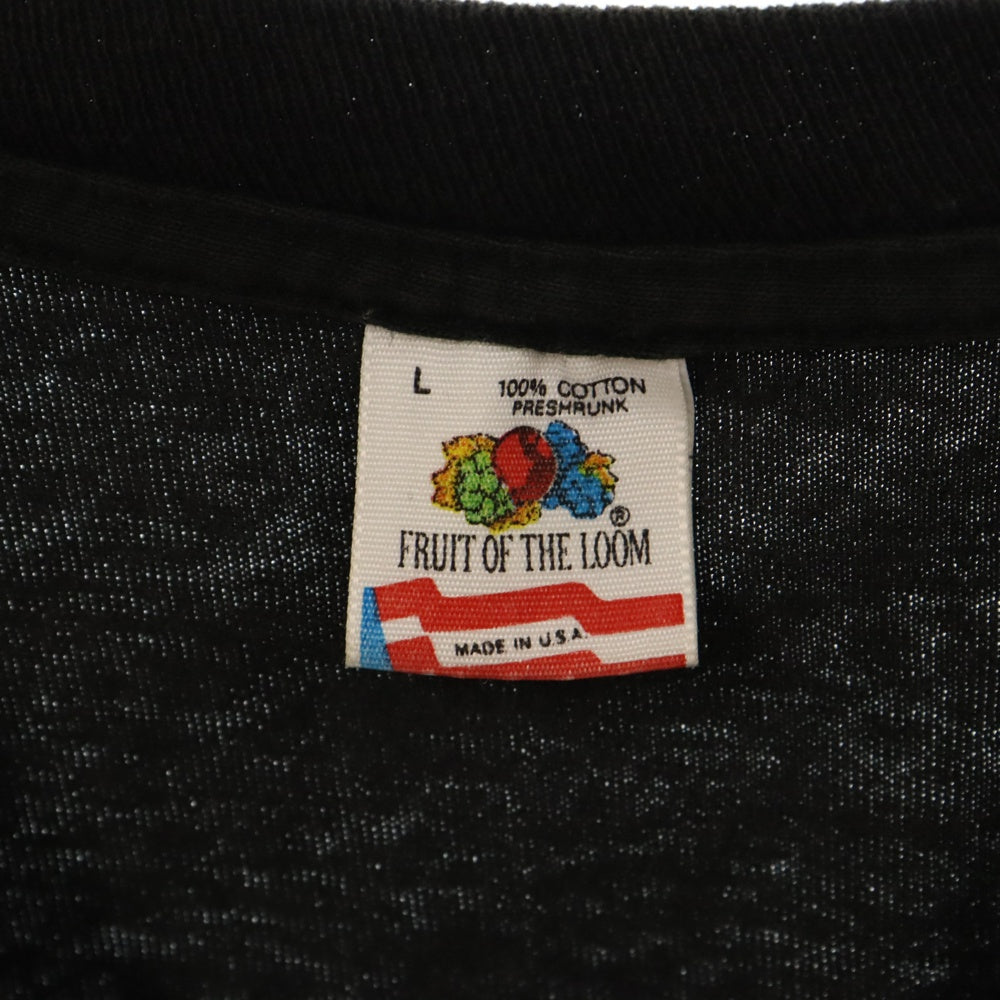 VINTAGE(ヴィンテージ) 90s NINE INCH NAILS NOW I'M NOTHING 1991 TEE ナインインチネイルズ 両面プリント半袖Tシャツ カットソー ブラック