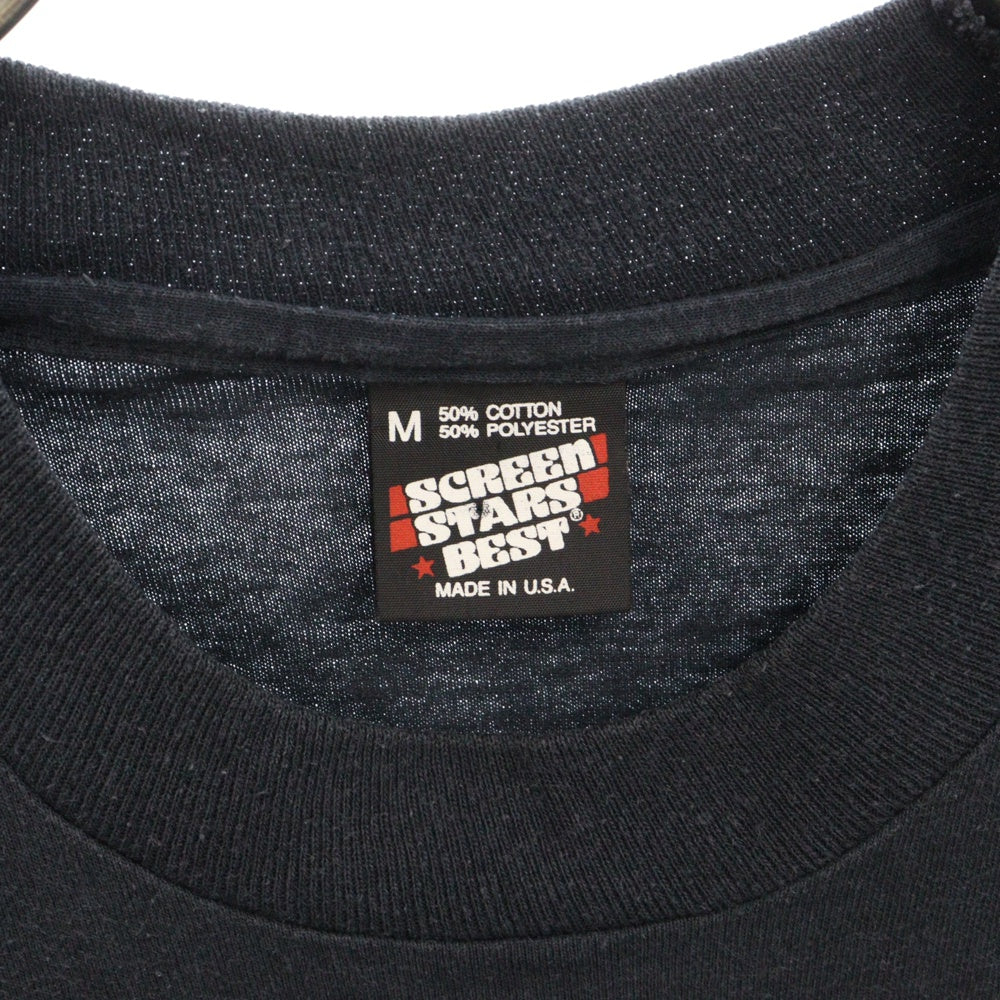 VINTAGE(ヴィンテージ) 90s LAS VEGAS WHITE TIGER ラスベガス ホワイトタイガー フロント プリント Tシャツ ネイビー
