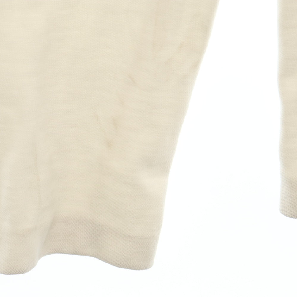 Martin Margiela(マルタンマルジェラ) 90s ARCHIVE ミスディアナ期 オリゾンティタグ フットボール長袖Tシャツ 長袖カットソー ホワイト