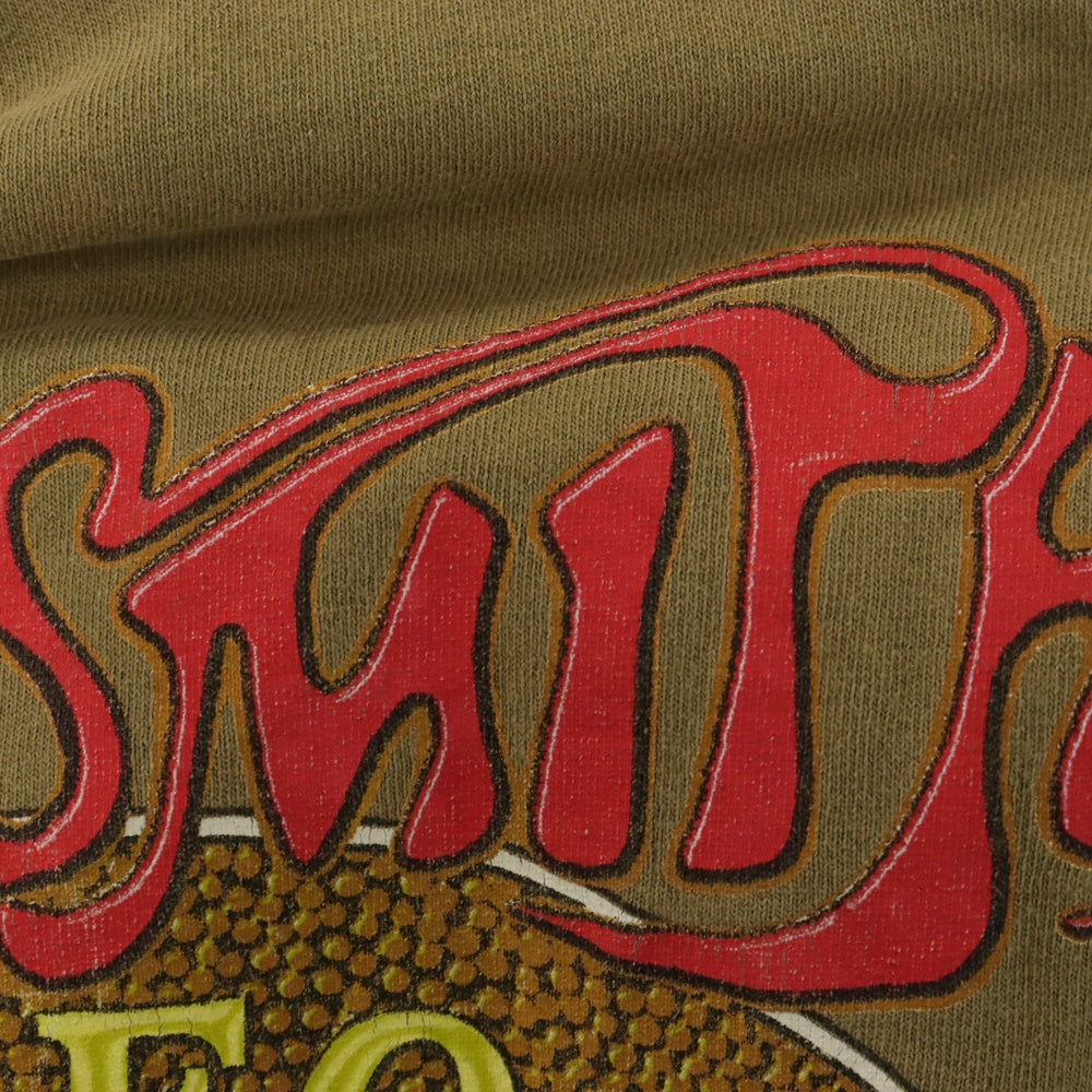 VINTAGE(ヴィンテージ) 90s AEROSMITH NOTHING CAN STOP THIS ROCK WORLD TOUR TEE エアロスミス 両面プリント半袖Tシャツ カットソー カーキ