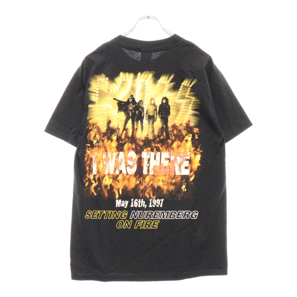 VINTAGE(ヴィンテージ) 90s KISS ALIVE WORLDWIDE TOUR TEE 両面プリント Tシャツ ブラック