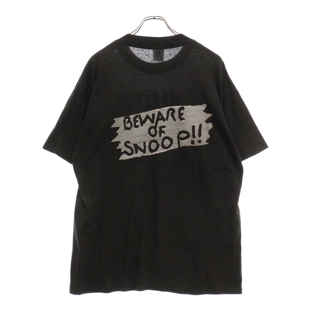 VINTAGE(ヴィンテージ) 90s SNOOP DOG What's my name TEE スヌープ ドッグ Tシャツ 半袖 カットソー ブラック