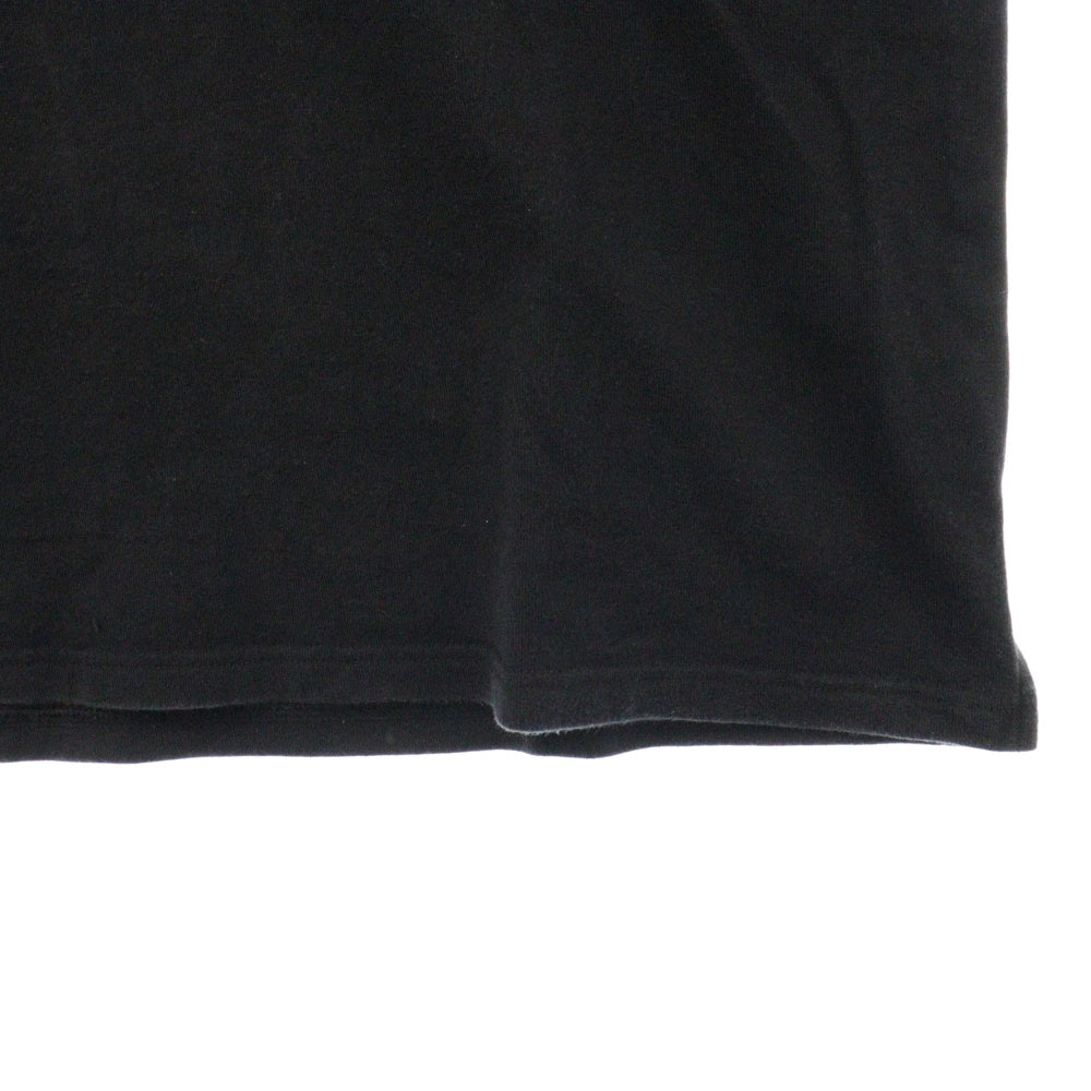 NUMBER (N)INE(ナンバーナイン) ヘビーウェイト コットン クルーネック Tシャツ 半袖カットソー ブラック 819322037