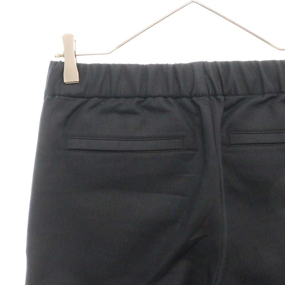 GIVENCHY(ジバンシィ) 23SS Overlayer Trousers BM50T813N8 レイヤーエフェクト ギャバジン パンツ ブラック