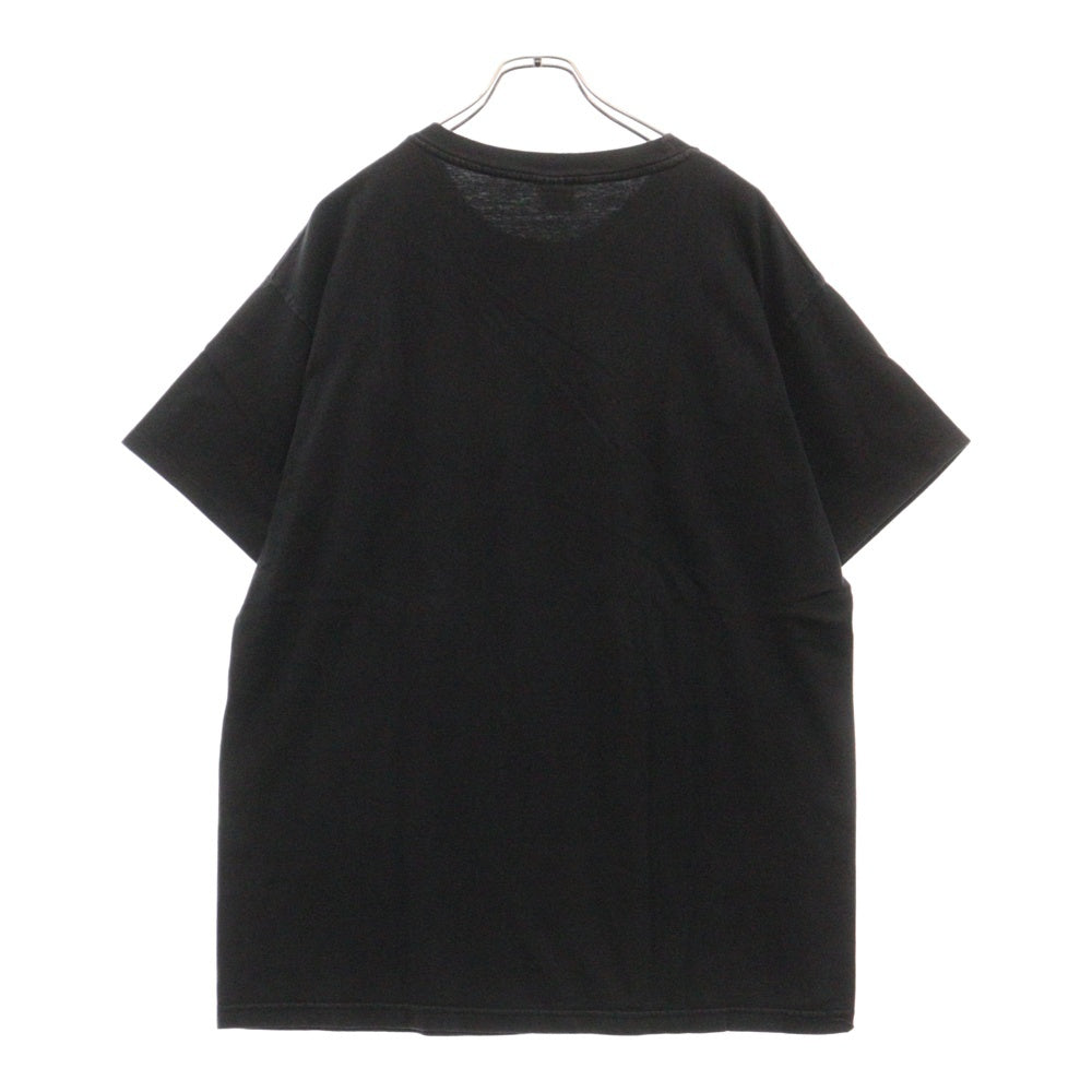 VINTAGE(ヴィンテージ) 90s WU-TANG CLAN 1997 BLUE LOGO TEE ウータン フロントプリント Tシャツ 半袖 カットソー ブラック