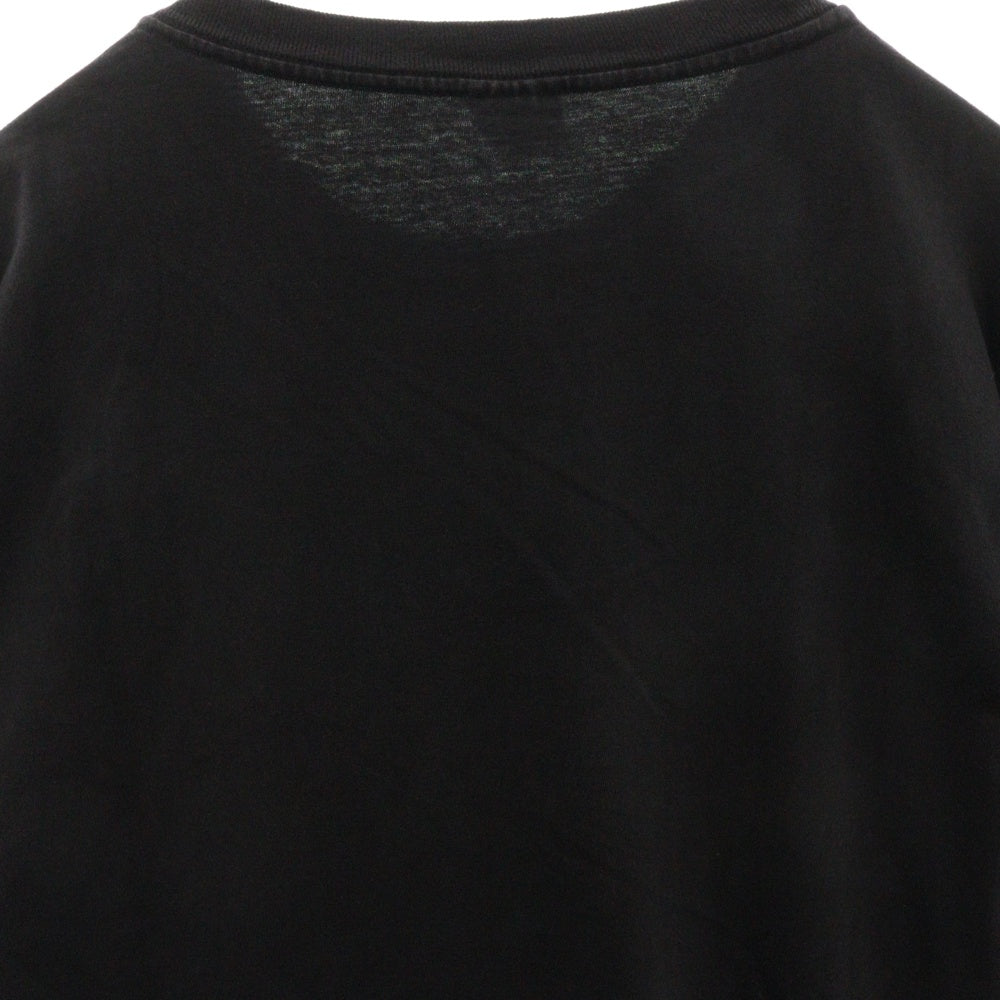 VINTAGE(ヴィンテージ) 90s WU-TANG CLAN 1997 BLUE LOGO TEE ウータン フロントプリント Tシャツ 半袖 カットソー ブラック