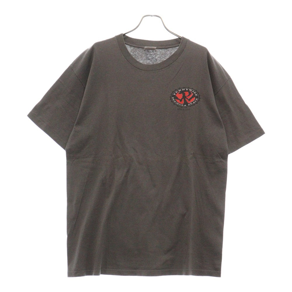 VINTAGE(ヴィンテージ) 90s PENNY WISE HERMOSA BEACH TEE ペニーワイズ 両面プリント Tシャツ 半袖 カットソー ブラック