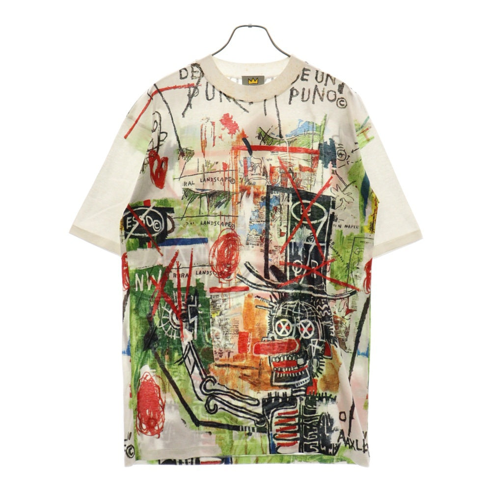VINTAGE(ヴィンテージ) 90s Basquiat Art TEE バスキア アート両面プリント半袖 カットソー ホワイト