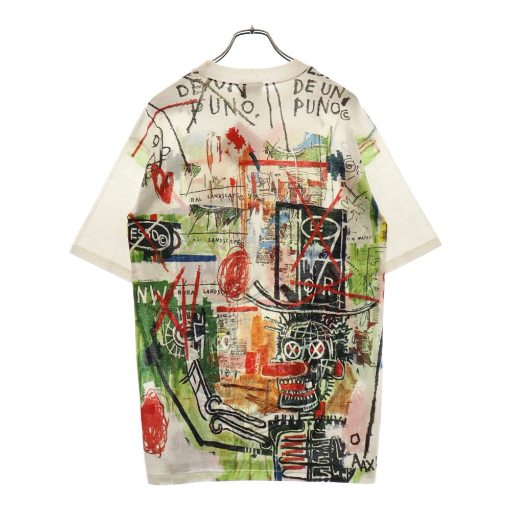 VINTAGE(ヴィンテージ) 90s Basquiat Art TEE バスキア アート両面プリント半袖 カットソー ホワイト