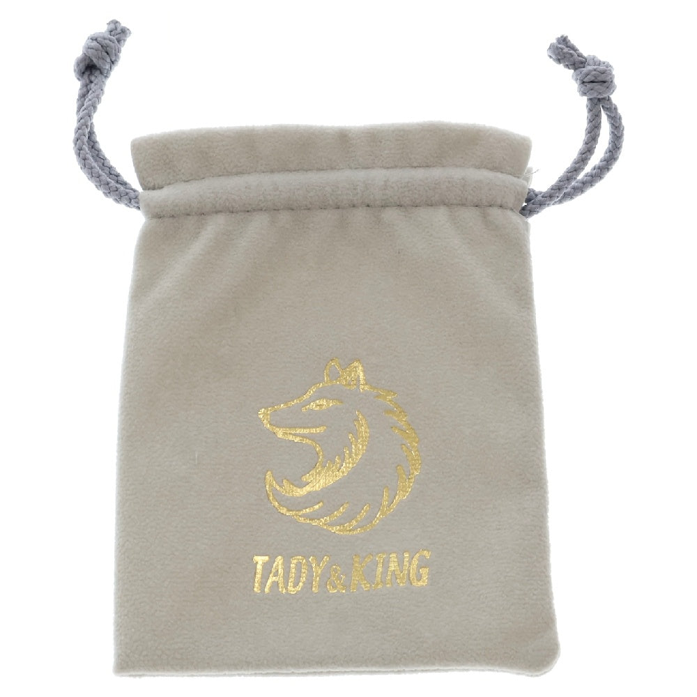 TADY & KING(タディアンドキング) SVフェザー剣先K18 先金特大フェザー ペンダントトップ 左向き シルバー/ゴールド