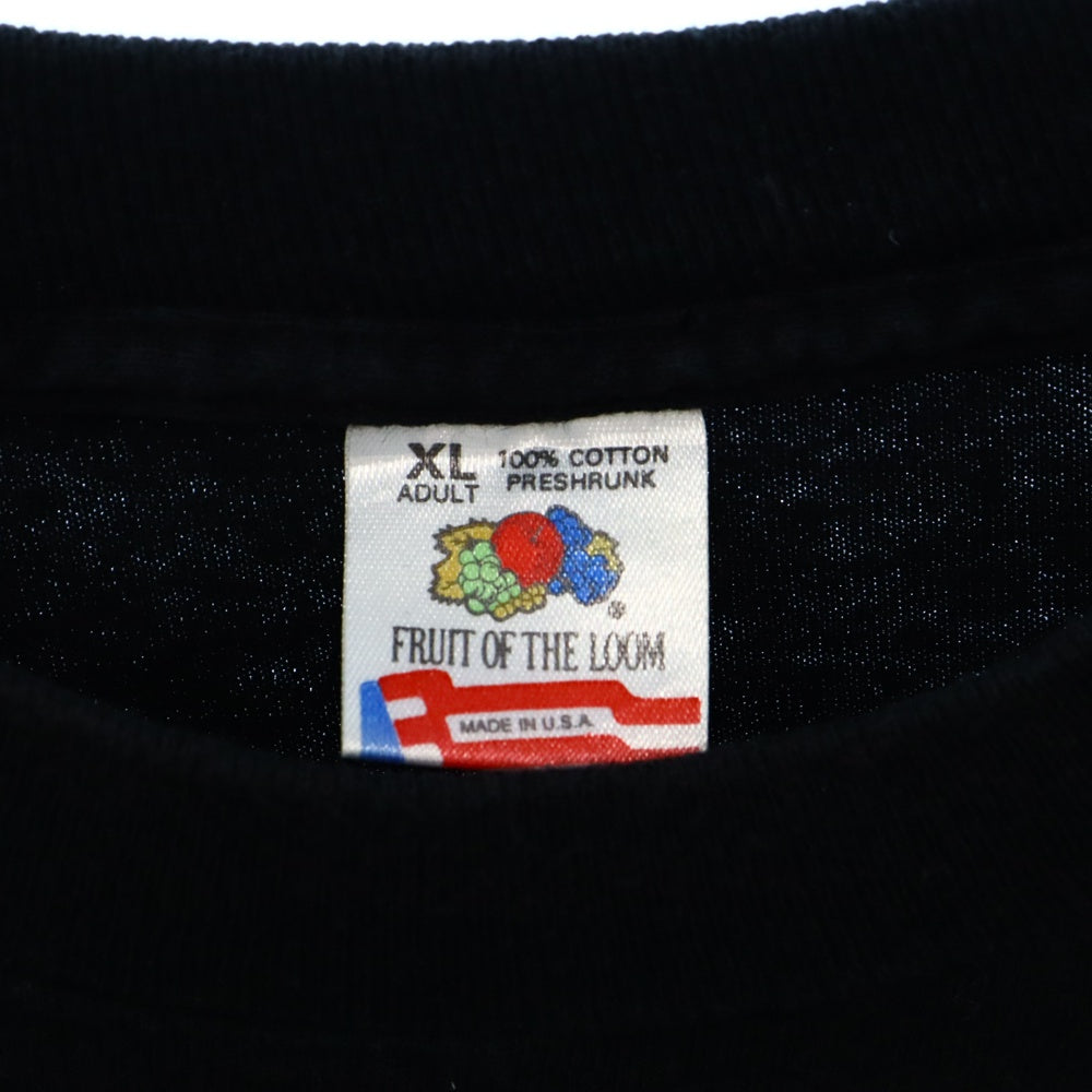 VINTAGE(ヴィンテージ) 90s BULL DOG FOOT BALL TEE ブルドッグ フットボール Tシャツ 半袖 カットソー ブラック