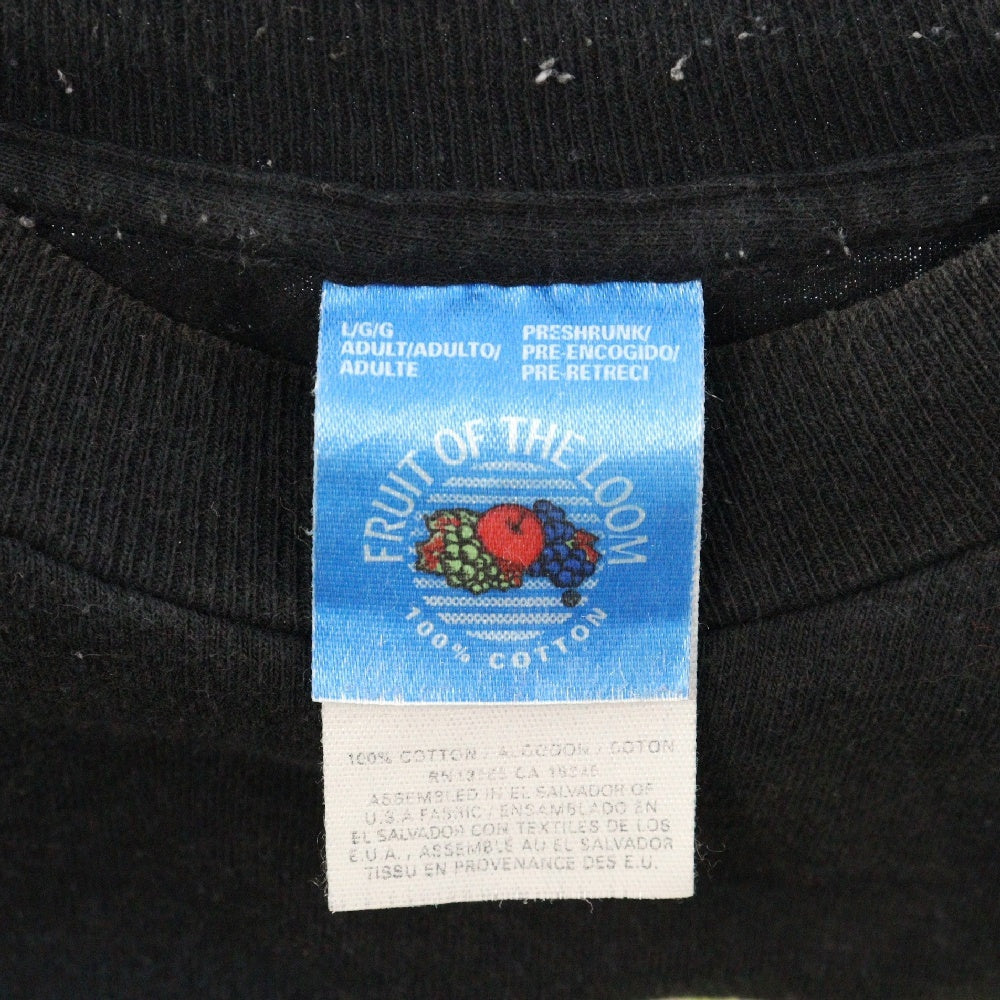 VINTAGE(ヴィンテージ) 90s ELP Emerson Lake&Palmer TARKUS World Tour TEE エマーソン レイクアンドパーマー ワールド ツアー Tシャツ 半袖 カットソー ブラック