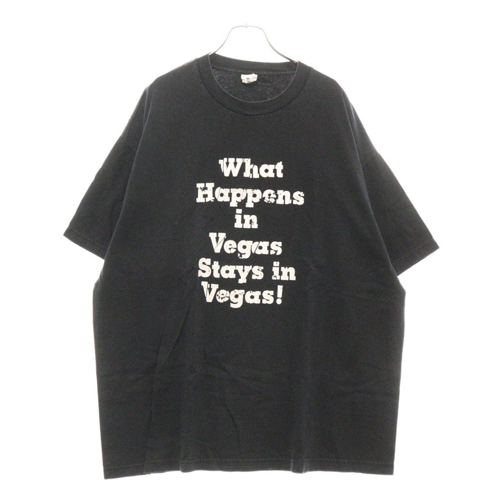 VINTAGE(ヴィンテージ) 00s Vegas Message TEE フロント プリント Tシャツ 半袖 カットソー