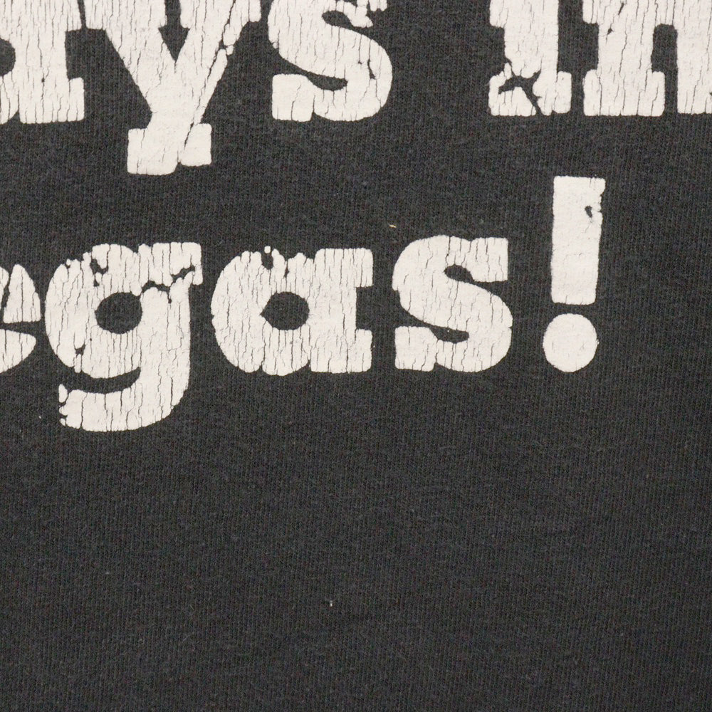 VINTAGE(ヴィンテージ) 00s Vegas Message TEE フロント プリント Tシャツ 半袖 カットソー