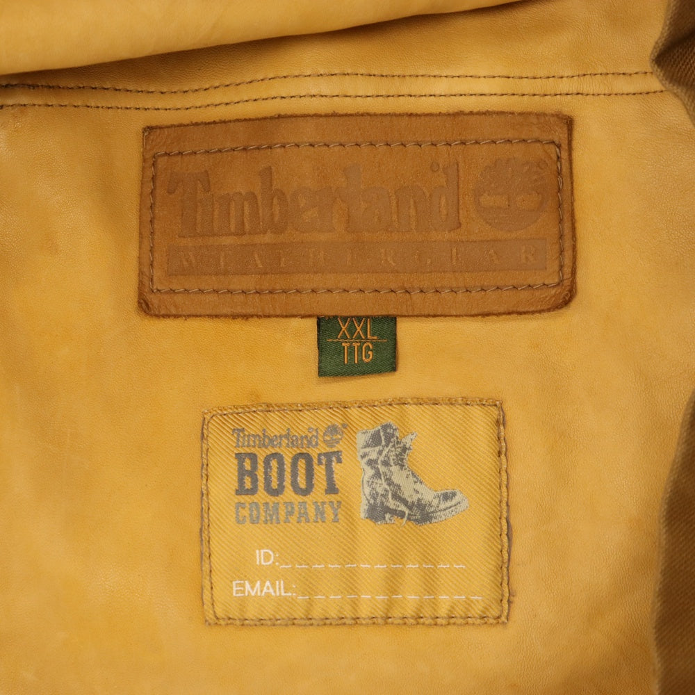Timberland(ティンバーランド) 90s スエード コットンダッグ ジップアップ ブルゾン