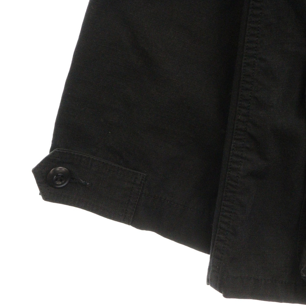 WTAPS(ダブルタップス) 18AW JUNGLE LS SHIRT ジャングル ロングスリーブ ミリタリー シャツ ブラック 182WVDT-SHM02