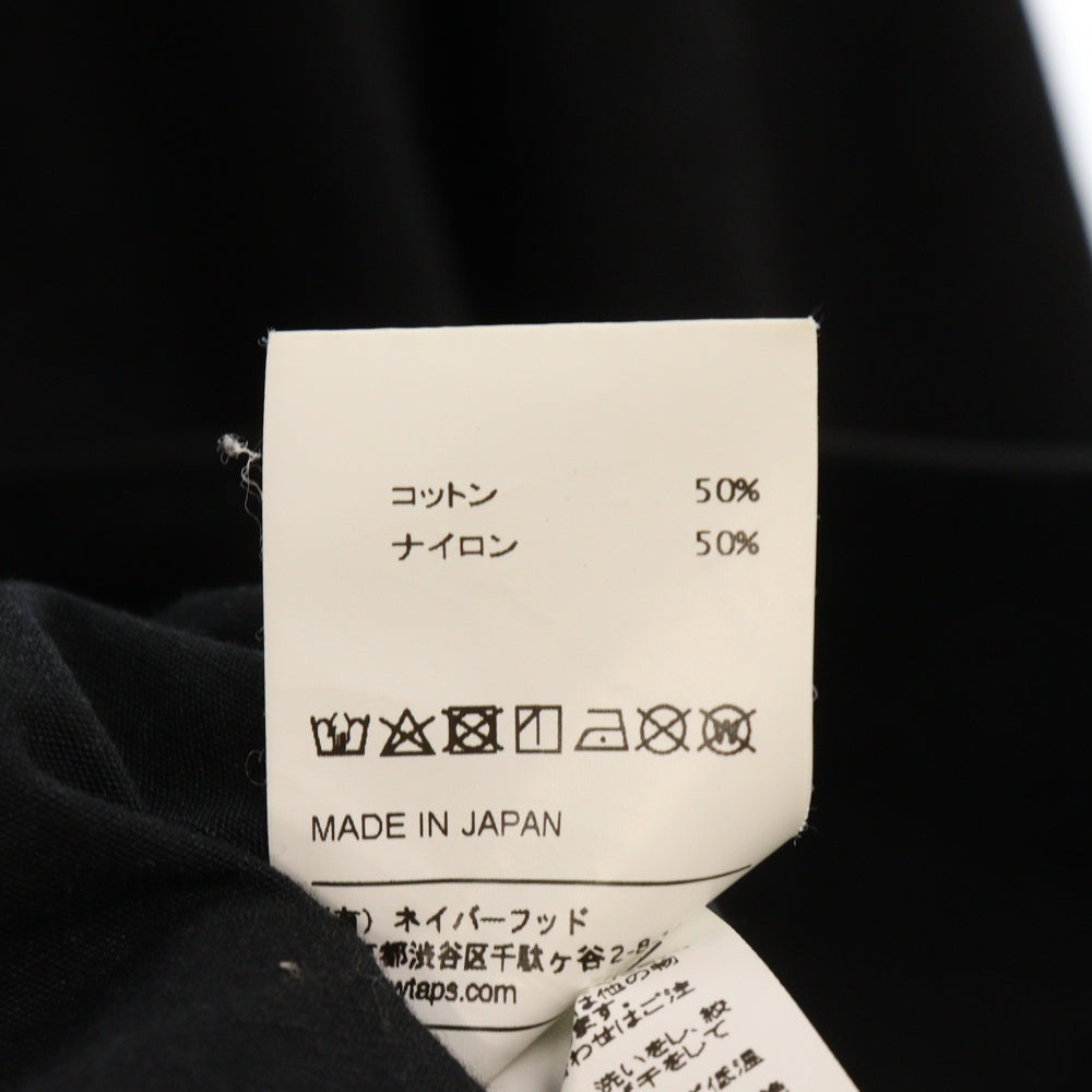 WTAPS(ダブルタップス) 18AW JUNGLE LS SHIRT ジャングル ロングスリーブ ミリタリー シャツ ブラック 182WVDT-SHM02