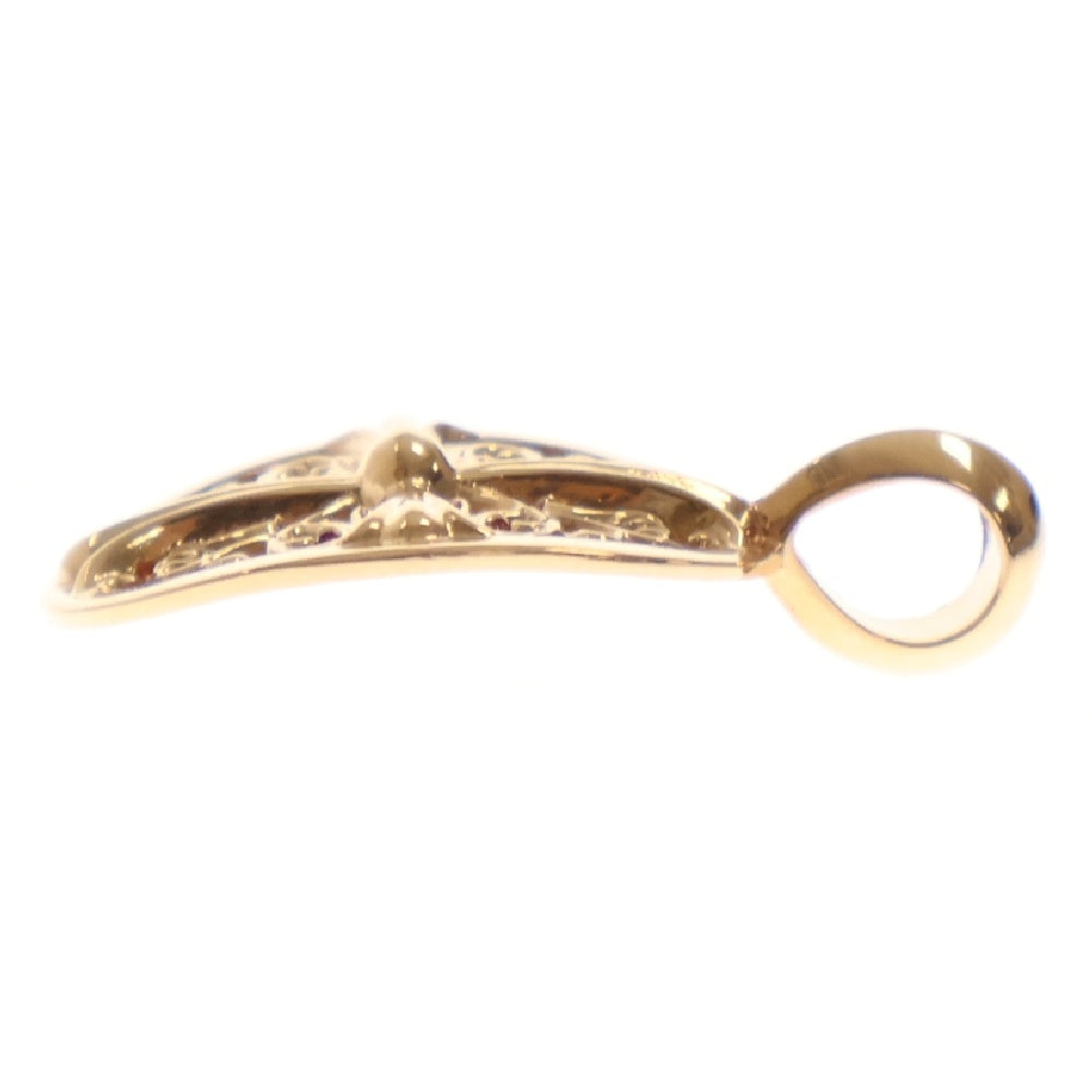 CHROME HEARTS(クロムハーツ) 22K CLSC OVAL /クラシックオーバル ゴールドネックレストップ ゴールド