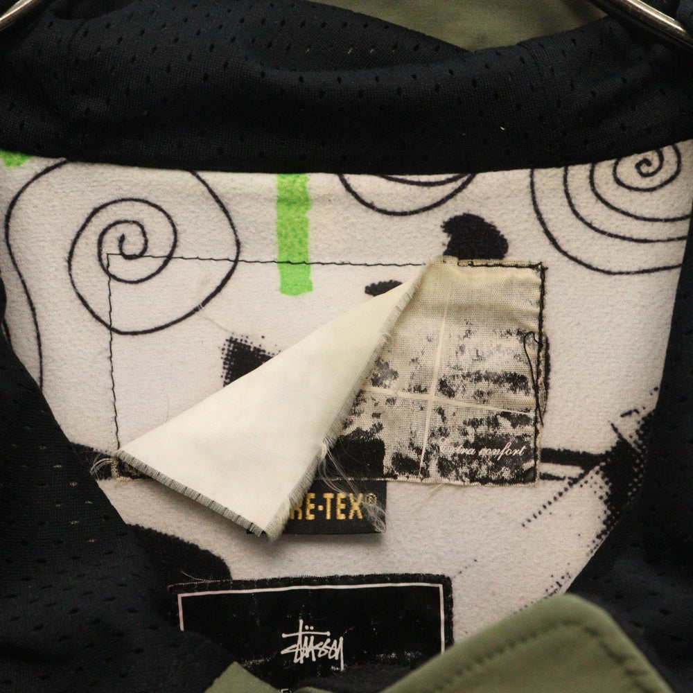 STUSSY(ステューシー) 00s ×AFDICEGEAR GORE-TEX MOUNTAIN PARKER ゴアテックス マウンテンパーカー ブルゾン カーキ