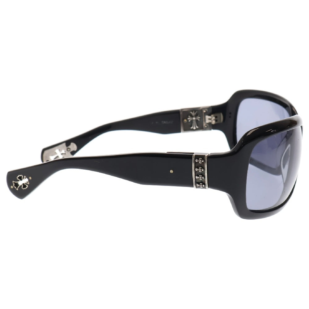 CHROME HEARTS(クロムハーツ) CREAM CHクロステンプルサングラス ブラック 眼鏡 メガネ アイウェア