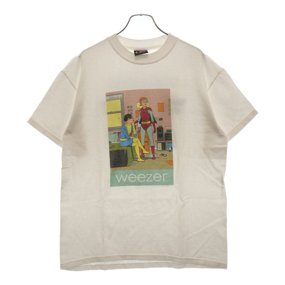 VINTAGE(ヴィンテージ) 00s Weezer 2004s JAPAN TOUR TEE ウィーザー バンド 両面プリント半袖Tシャツ カットソー ホワイト