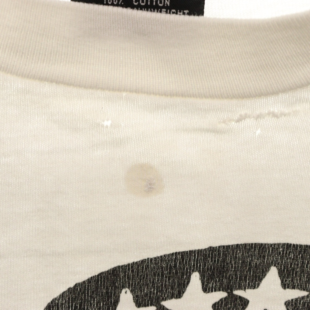 VINTAGE(ヴィンテージ) 90s レイジ・アゲインスト・ザ・マシーン BARBARA KRUGER Who is bought and sold? TEE 両面プリント半袖Tシャツ ホワイト