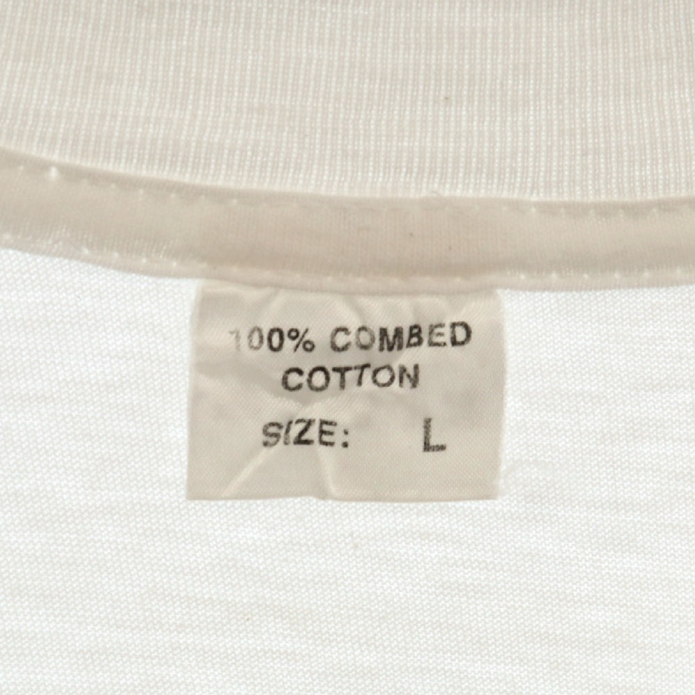 VINTAGE(ヴィンテージ) 90s RED HOT CHILI PEPPERS Mother's Milk EURO レッドホットチリペッパーズ ユーロ 両面プリント半袖Tシャツ カットソー ホワイト