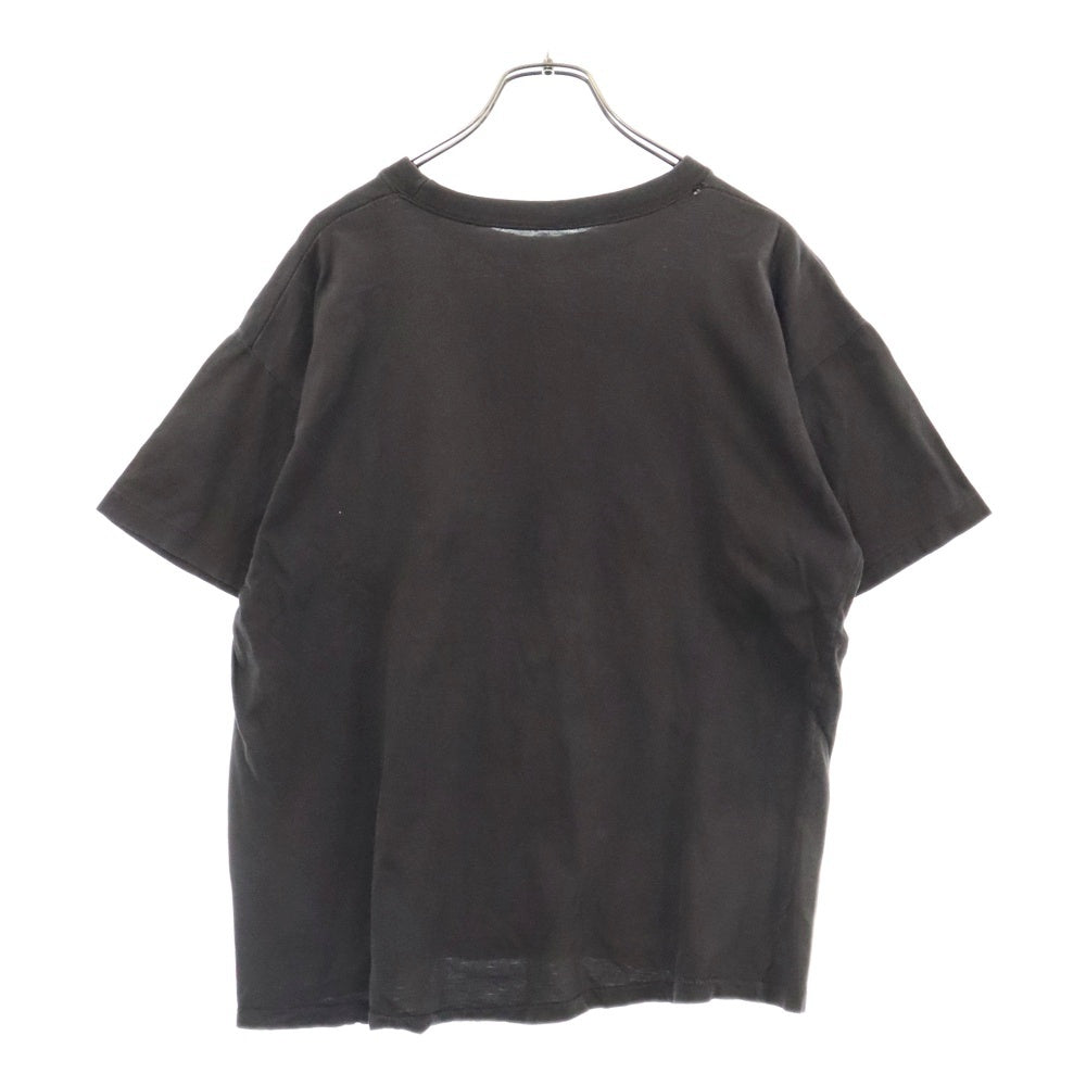 VINTAGE(ヴィンテージ) 80s MAGMA MDK マグマ 呪われし地球人たちへ フロント プリント バンド Tシャツ 半袖 カットソー ブラック