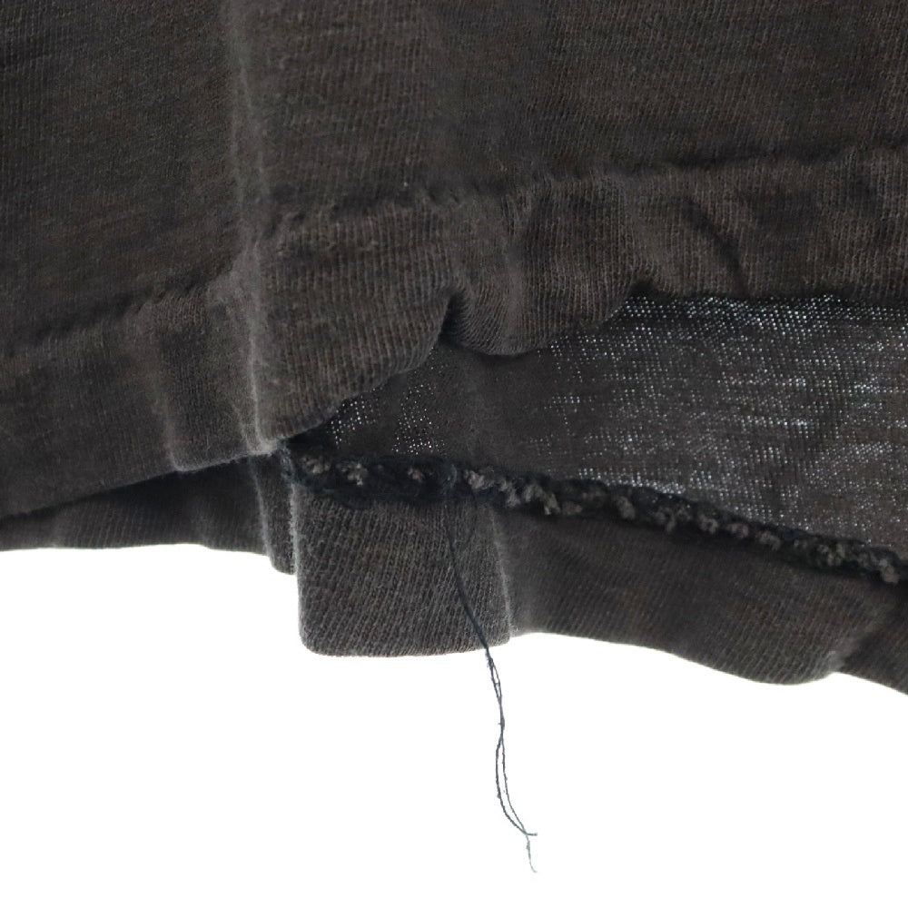 VINTAGE(ヴィンテージ) 80s MAGMA MDK マグマ 呪われし地球人たちへ フロント プリント バンド Tシャツ 半袖 カットソー ブラック