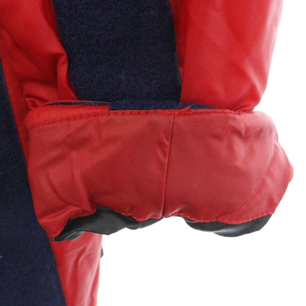 RAF SIMONS(ラフシモンズ) 10AW ARCHIVE テープデザインドッキングジャケット ブルゾン アーカイブ レッド