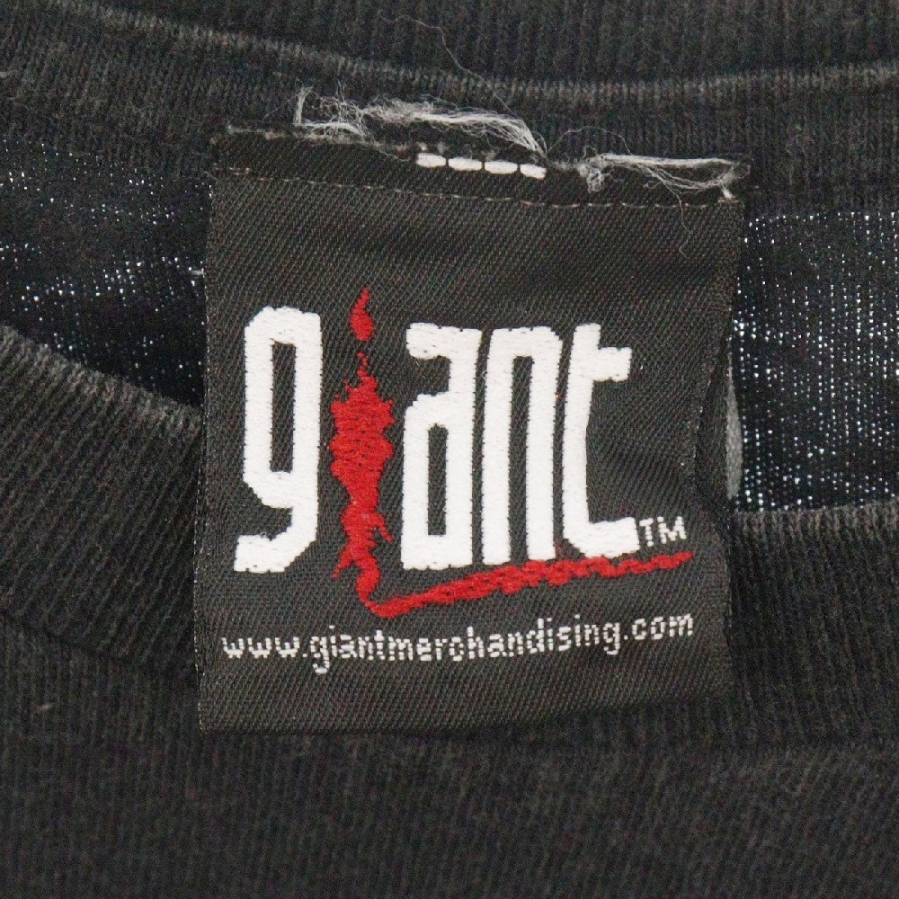 VINTAGE(ヴィンテージ) 00s P.O.D PAYABLE ON DEATH TEE ピー・オー・ディー バンド 両面プリント半袖Tシャツ カットソー ブラック