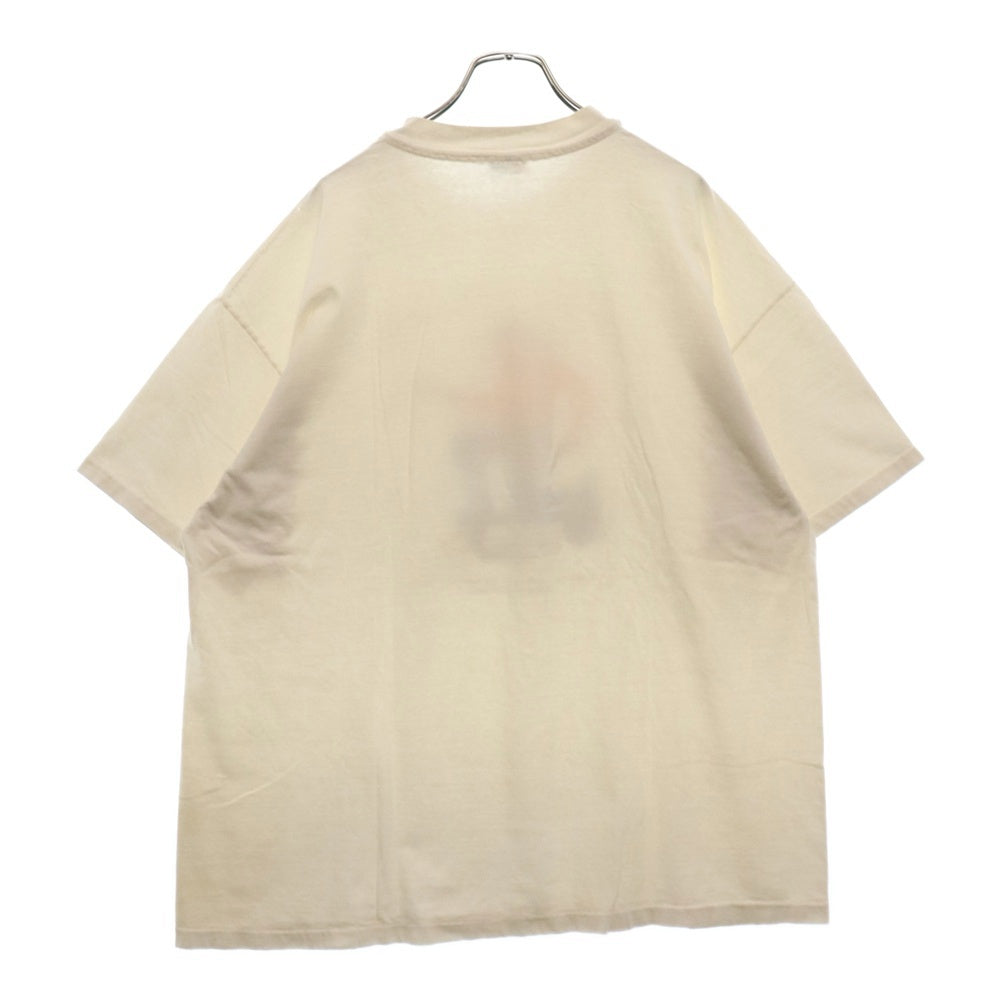 VINTAGE(ヴィンテージ) 90s SHARED VISIONS TEE フロント プリント カウボーイ Tシャツ 半袖 カットソー ホワイト