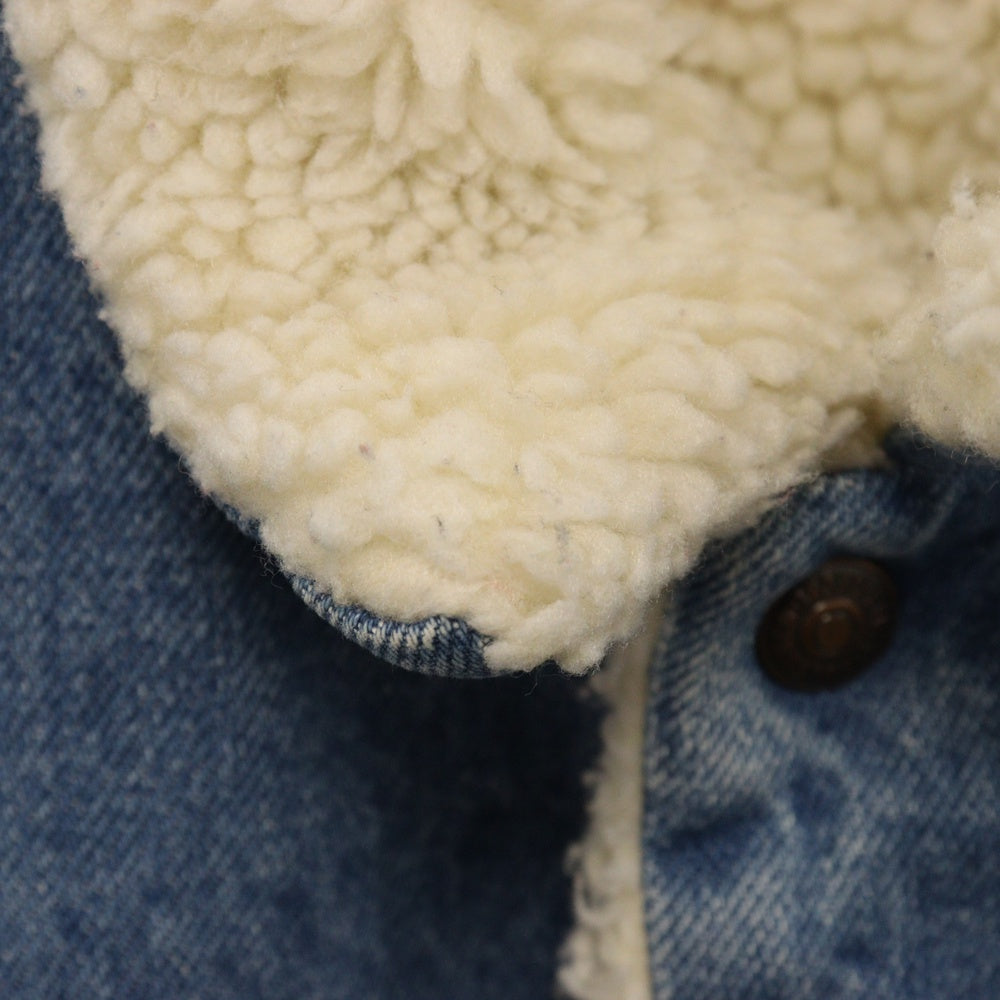 Levi's(リーバイス) 80s VINTAGE 70608-0216 ボタン裏刻印 527 デニム ボアジャケット インディゴ