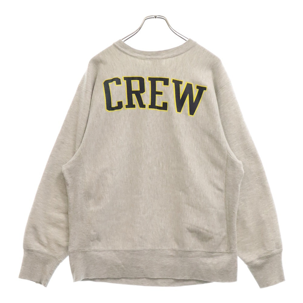 CHAMPION(チャンピオン) 80s REVERSE WEAVE リバーズ ウィーブ 両面プリントスウェット トレーナー グレー USA製