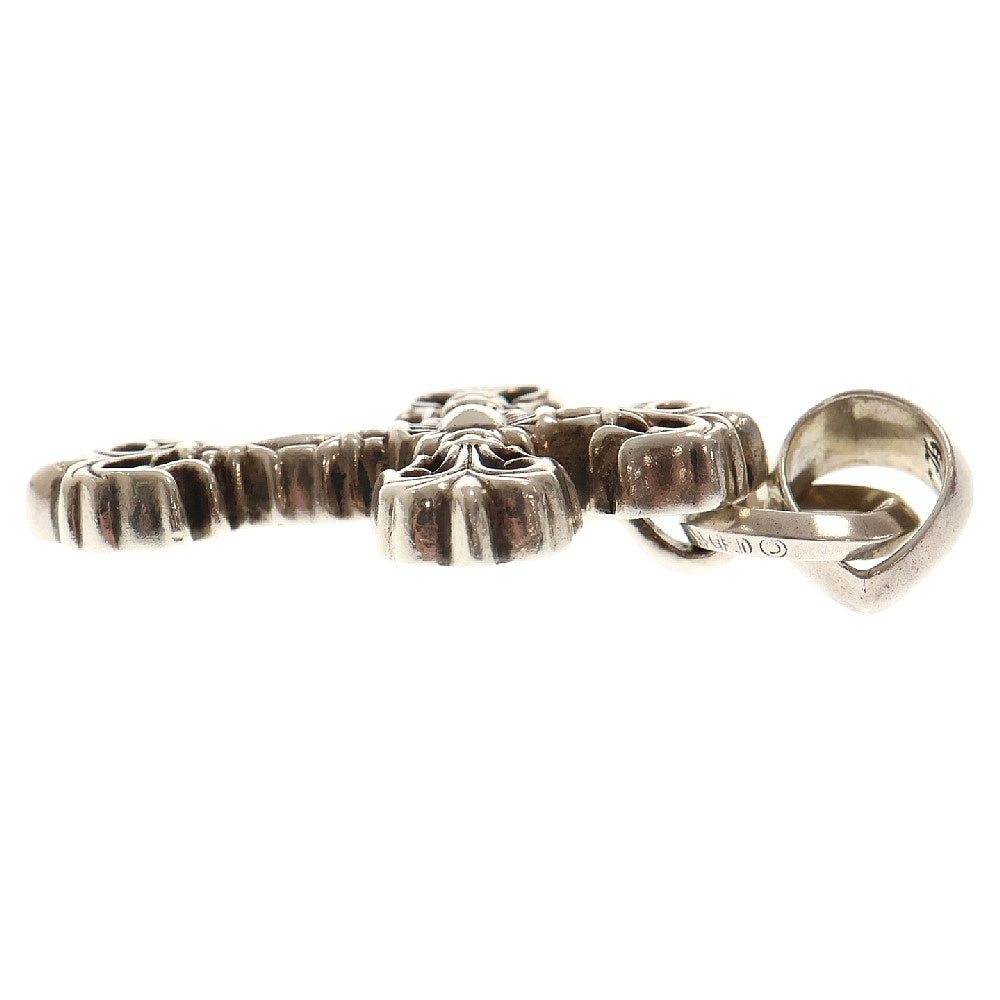 CHROME HEARTS(クロムハーツ) FILIG CROSS-XSM W BALE フィリグリークロスXSベイル wベイル シルバーネックレストップ
