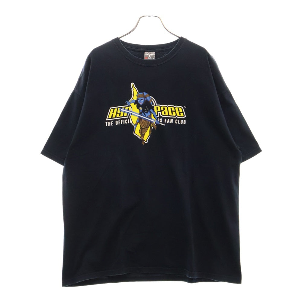VINTAGE(ヴィンテージ) 00s STAR WARS HYPERSPACE THE OFFICIAL FAN CLUB TEE スターウォーズ ハイパースペース オフィシャル ファン クラブ Tシャツ 半袖 カットソー ブラック