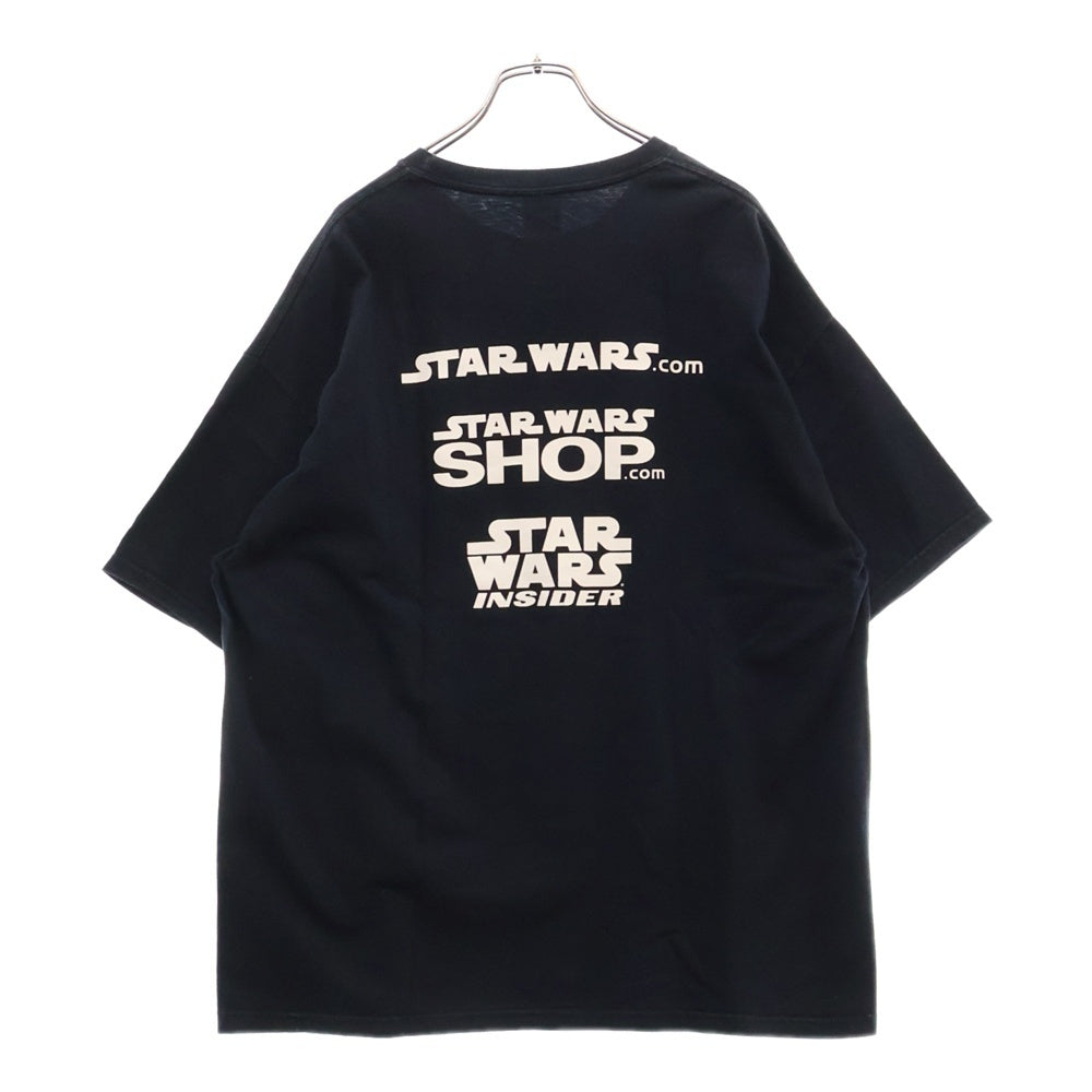 VINTAGE(ヴィンテージ) 00s STAR WARS HYPERSPACE THE OFFICIAL FAN CLUB TEE スターウォーズ ハイパースペース オフィシャル ファン クラブ Tシャツ 半袖 カットソー ブラック