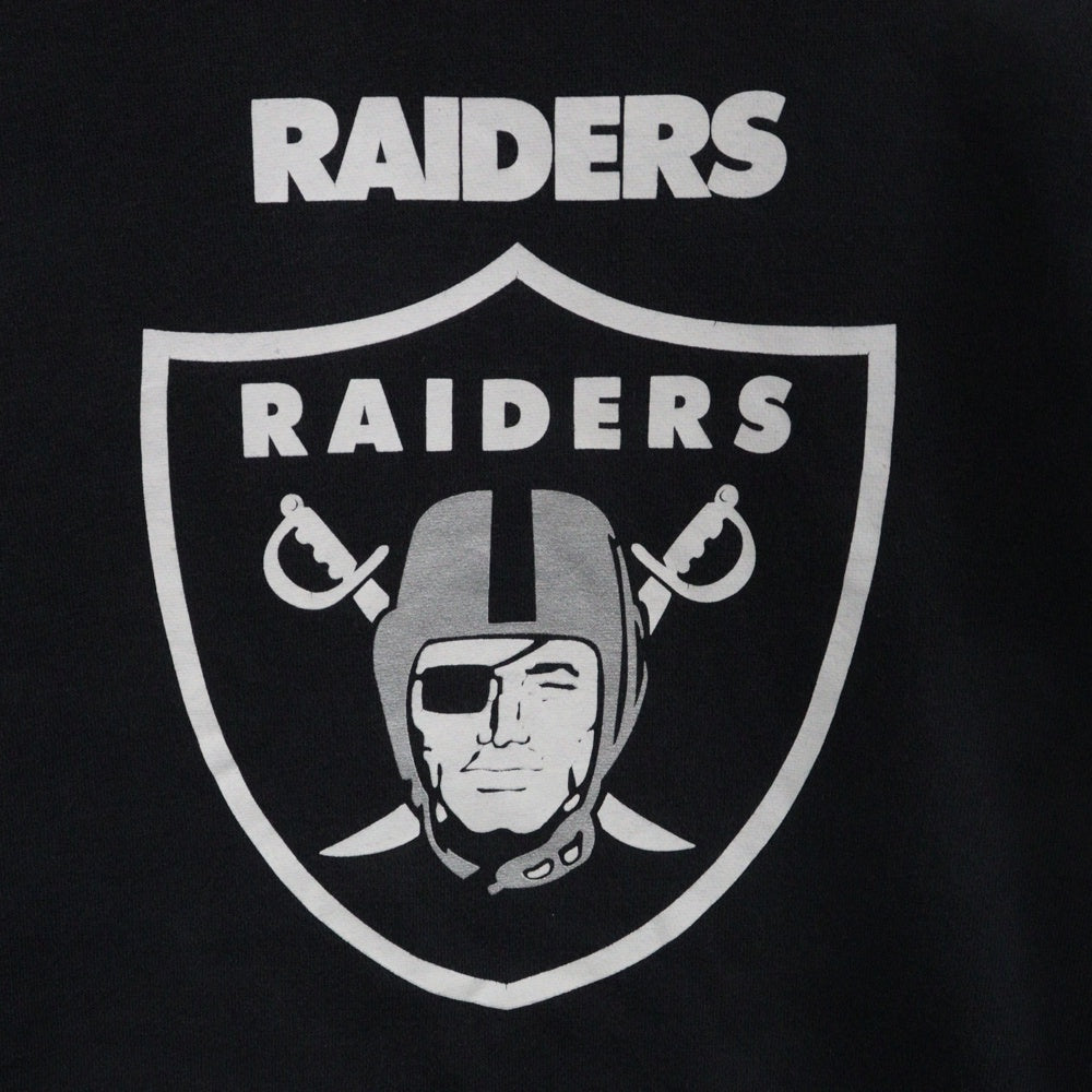 VINTAGE(ヴィンテージ) 00‐90s RAIDERS PARKER ライダース プルオーバー フロント プリント パーカー グレー