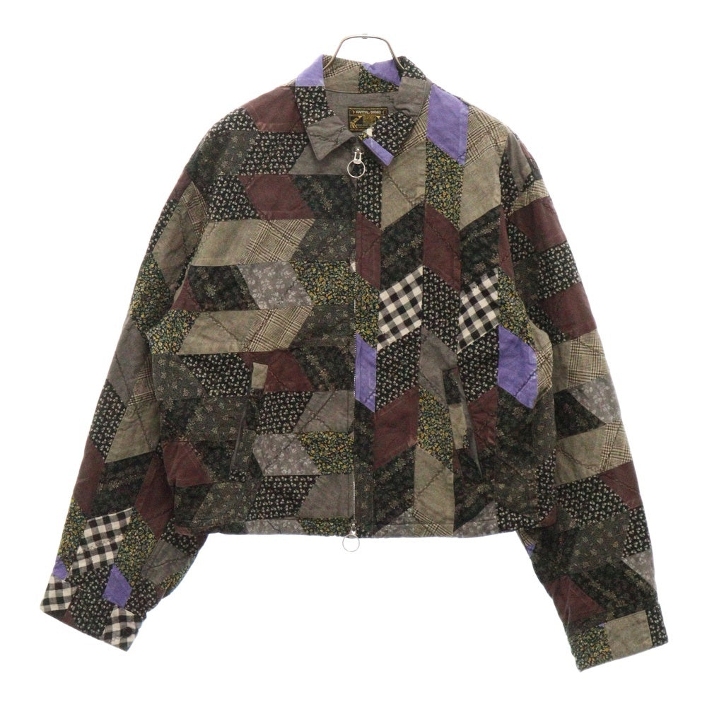 KAPITAL(キャピタル) YABANE Quit Patchwork Drizzler JKT パッチワーク ジップアップジャケット マルチ K2403LJ093