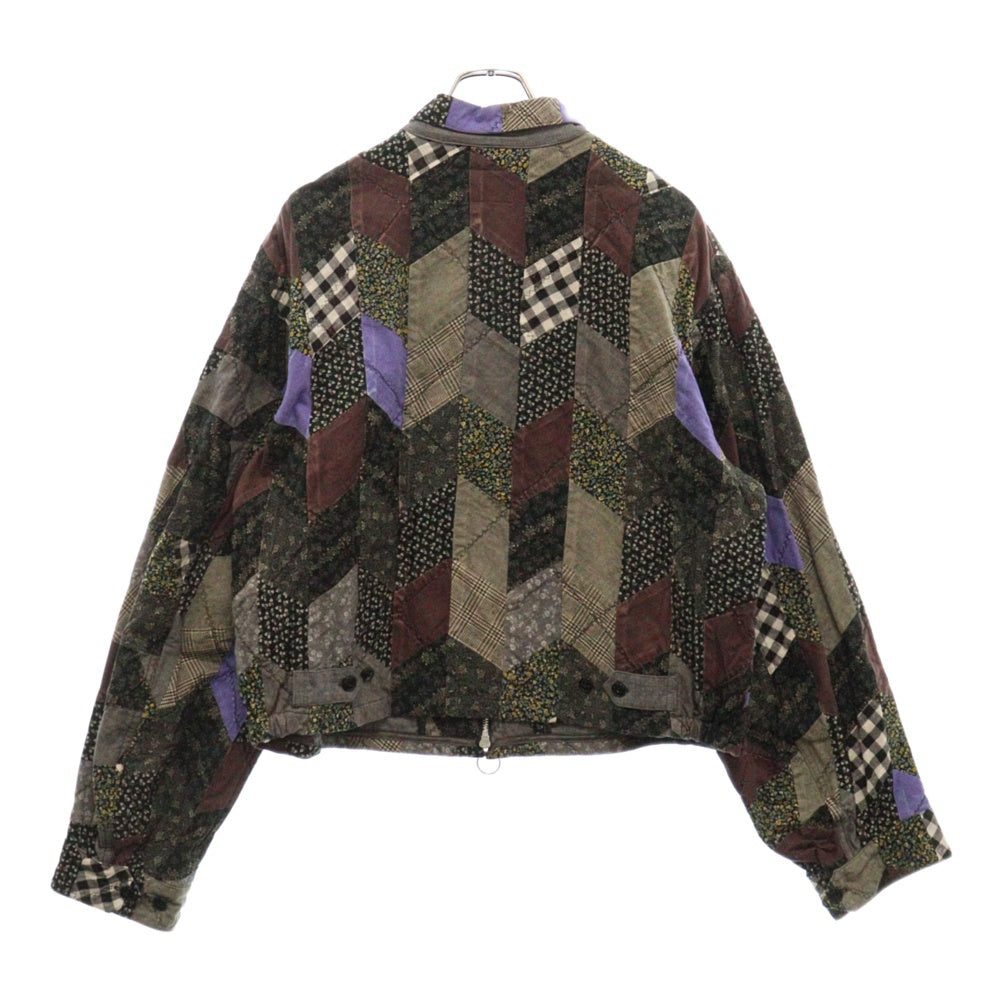 KAPITAL(キャピタル) YABANE Quit Patchwork Drizzler JKT パッチワーク ジップアップジャケット マルチ K2403LJ093